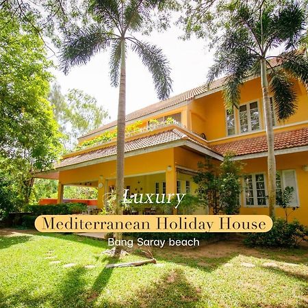 300M From Beach - Luxury Mediterranean Holiday House - Pets Welcome Bang Sare Bagian luar foto
